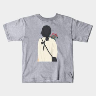 Girl flower Kids T-Shirt